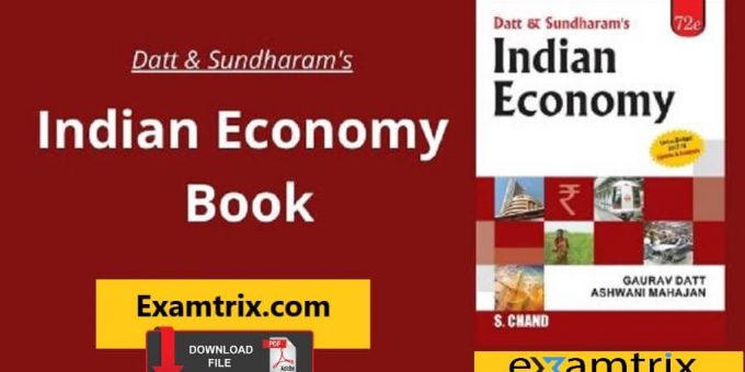 dutt and sundaram indian economy 73rd edition pdf